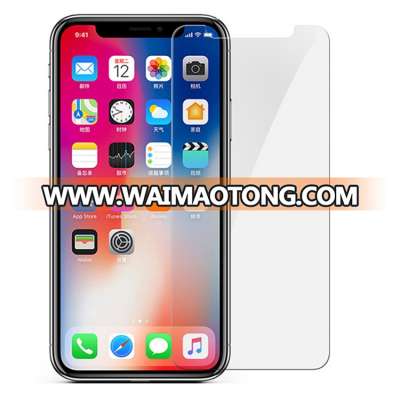 For iPhone X 10 Tempered Glass Screen Protector 9H 2.5D 0.33mm Transparent High Quality Screen Protector