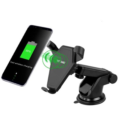 10W Qi Wireless Fast Charger Car Air Vent Mount Holder Wireless charger For iPhone XS X XR XS MAX Note 9 Fast Charging Wireless