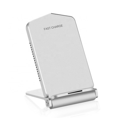 2 Coils Foldable Quick Charging Wireless Charger Stand Fast Charging Universal Wireless Charger For Samsung Charger