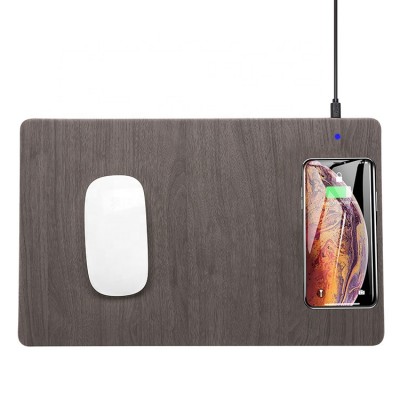 2020 New Style 2 in1 Wireless Charger Mouse Pad With Wireless Charging Best Gift Quick Charging Wireless For Mobile Cell Phone